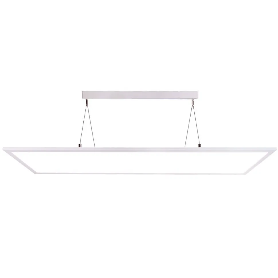 3422 LED-hængelampe, kantet, Dip-Switch, hvid