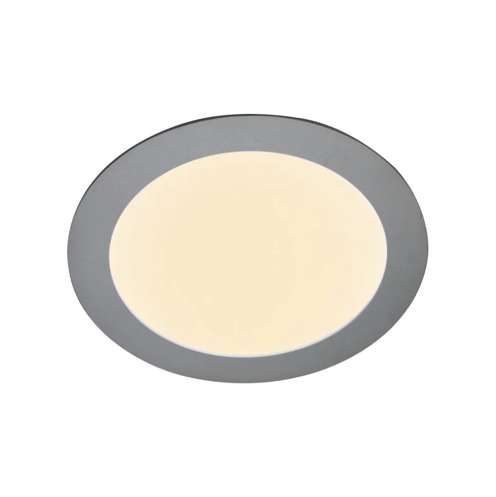 27636 LED-indbygningspanel, flad, rund, 12 W