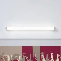 512 LED-spejllampe, 3.000 K, 35 cm, hvid