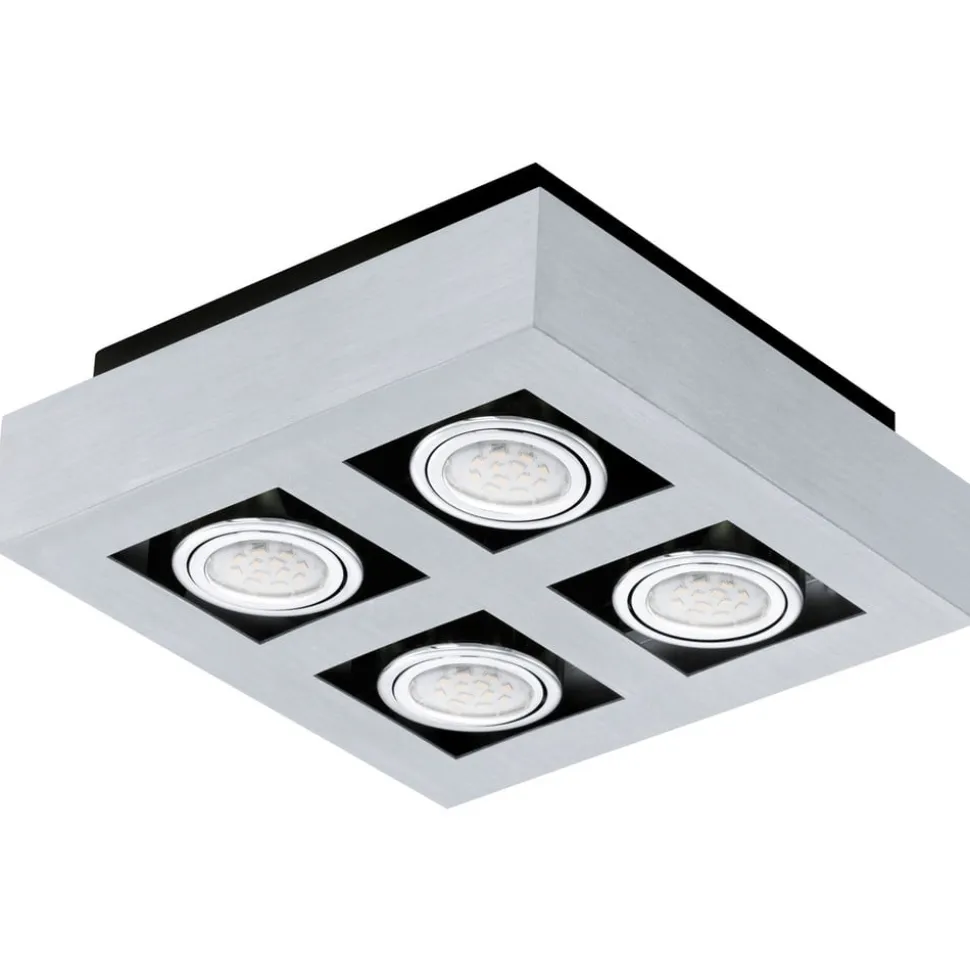 4 lyskilder LED-loftlampe Loke