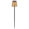36562 solcelle-lampe med jordspyd, IP44, kobber