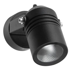 5019 udendørs LED-spot, sort, IP54