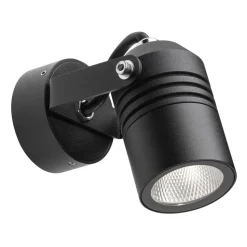 5019 udendørs LED-spot, sort, IP54