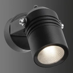 5019 udendørs LED-spot, sort, IP54
