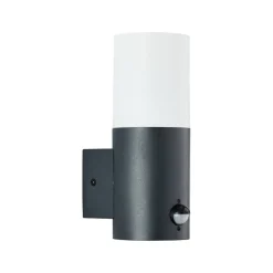 Aberdeen udendørs væglampe, sensor, højde 23,2 cm, antracit