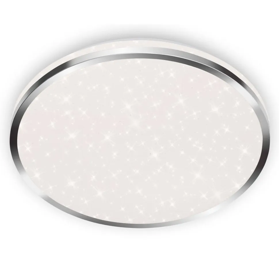 Acorus LED-loftslampe, IP44, stjernedekor, Ø 33 cm