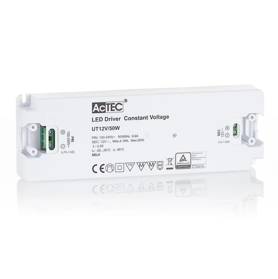 AcTEC Slim LED-driver CV 12 V, 50W