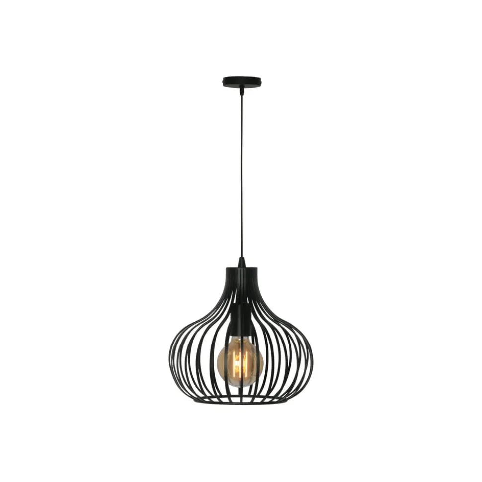 Aglio hængelampe, Ø 28 cm, sort, metal