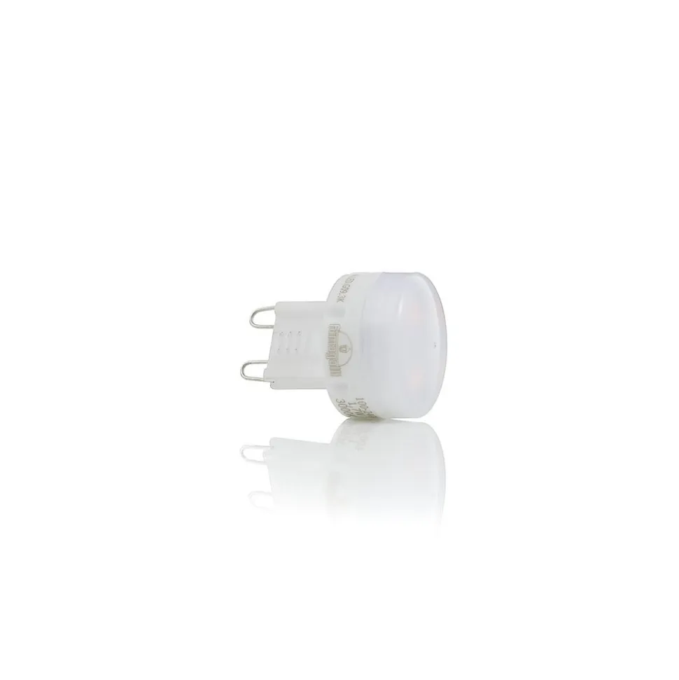 Aldo 2L LED indbygningslampe, sort/klar 3.000 K