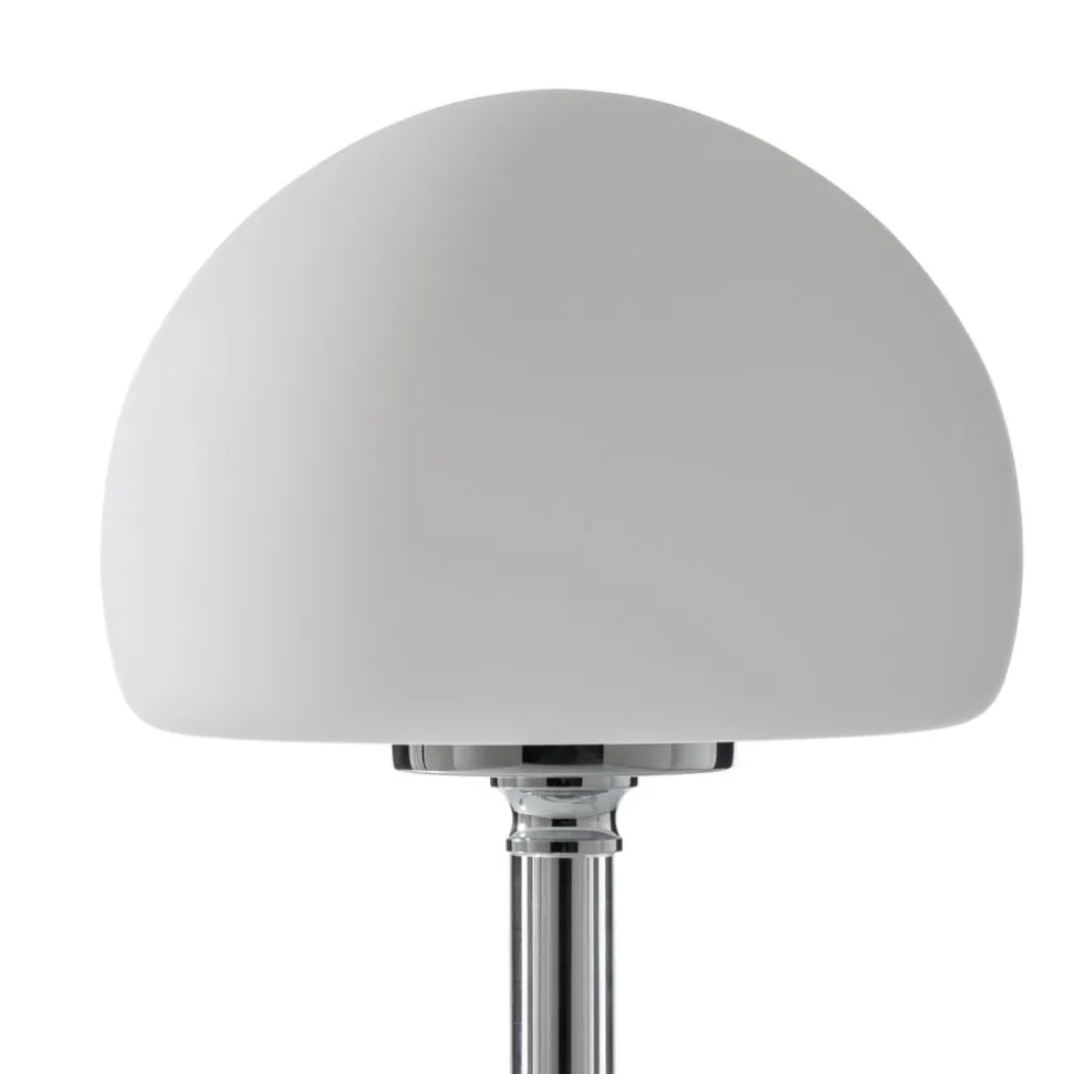 Ancilla LED-bordlampe med dæmper, forkromet