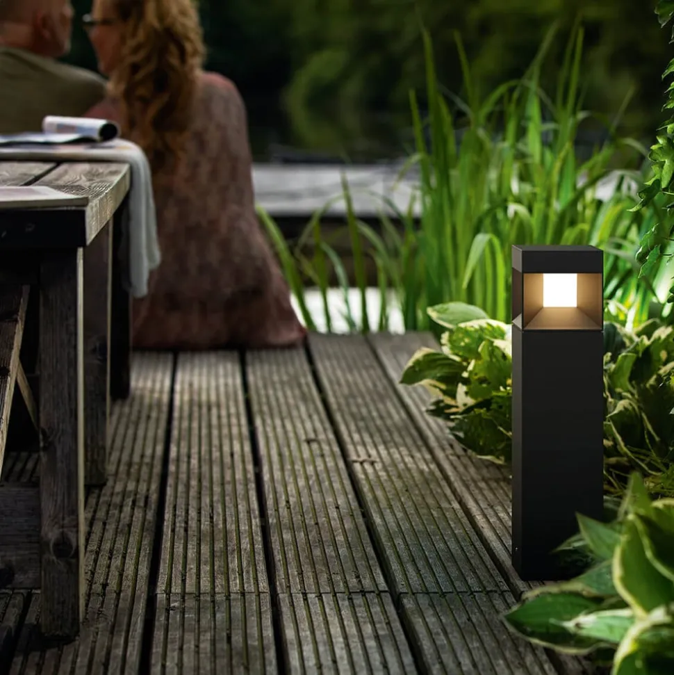 Anderledes designet LED sokkellampe Parterre