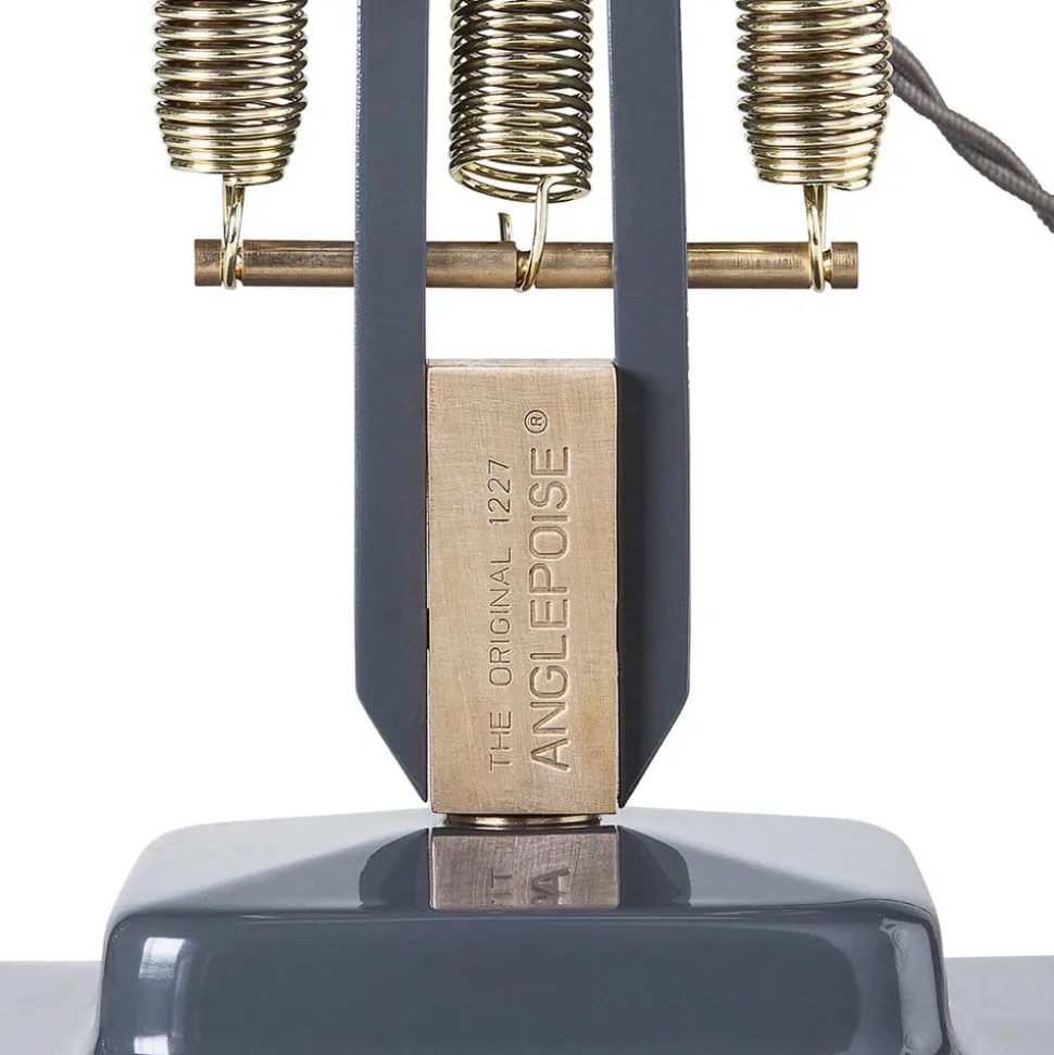 Anglepoise bordlampe Original 1227, grå/messing