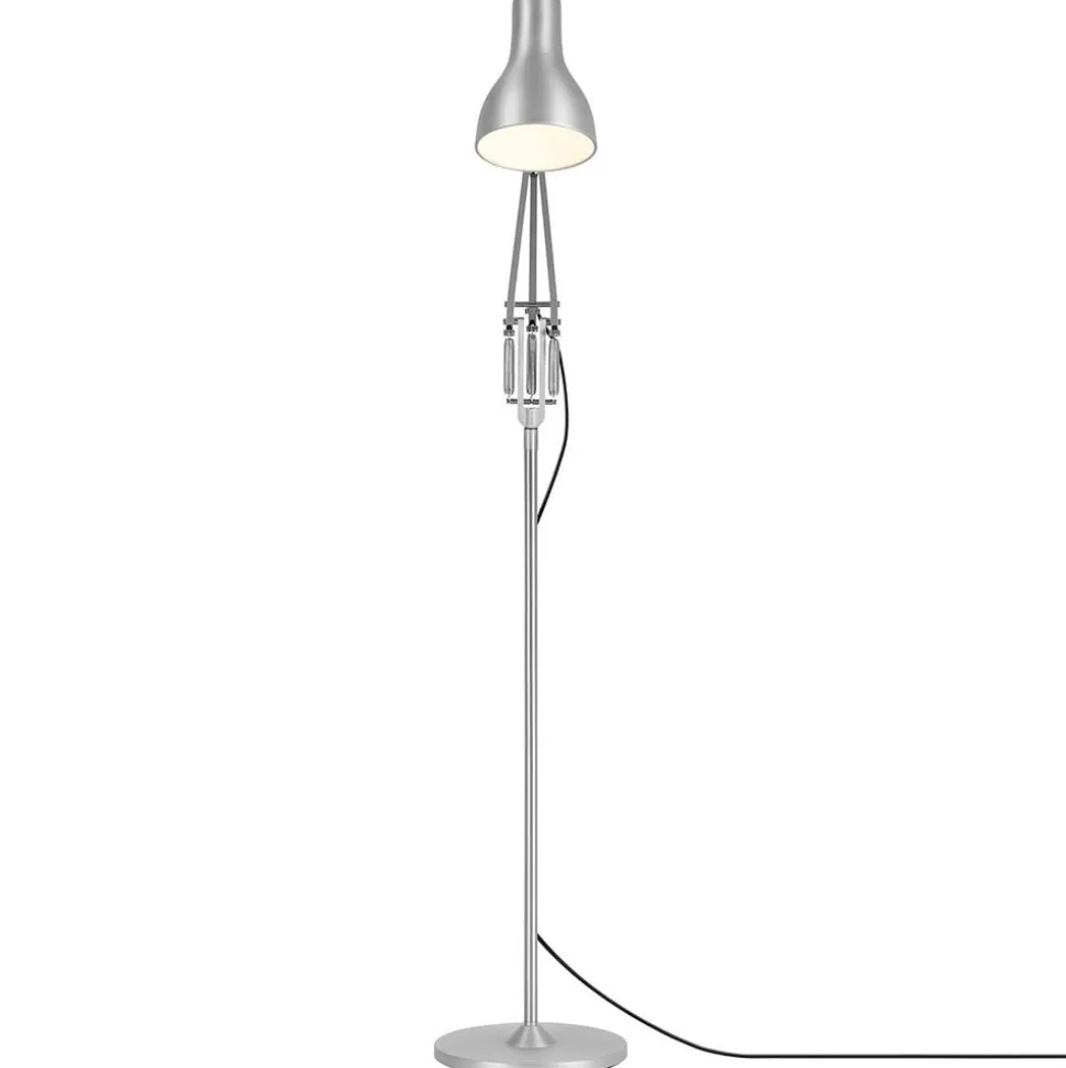 Anglepoise Type 75 gulvlampe sølv