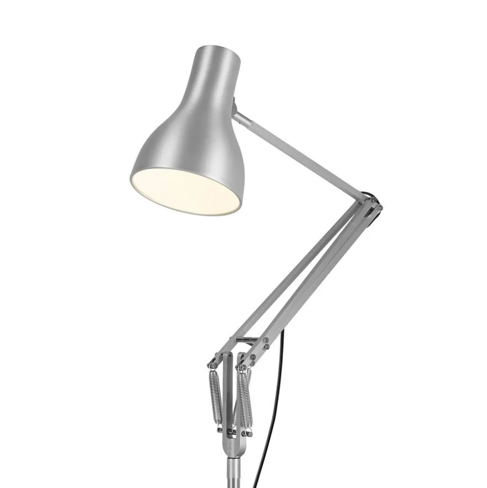Anglepoise Type 75 gulvlampe sølv