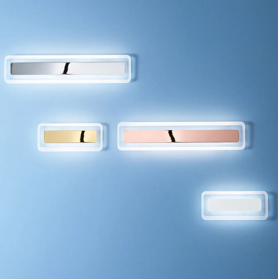Antille LED-væglampe, gylden, 31,4 cm