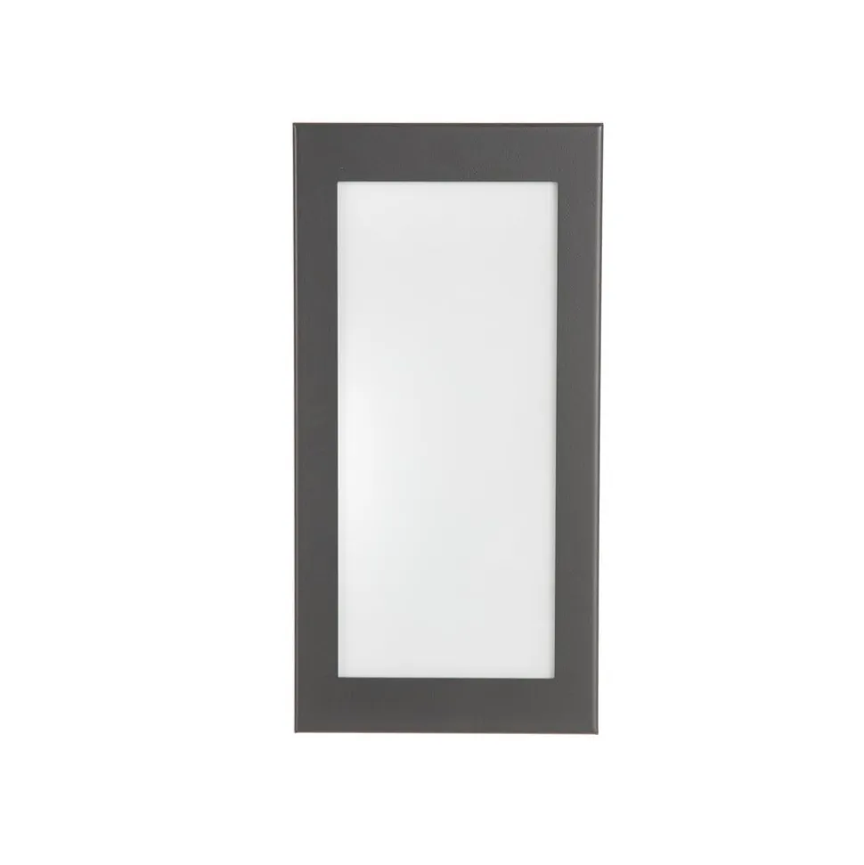 Aqua Rain udendørs LED-væglampe, sensor, antracit