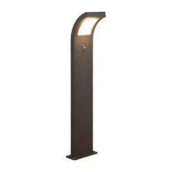 Arcchio Advik LED-vejlampe, 100 cm, antracit, sensor, IP54