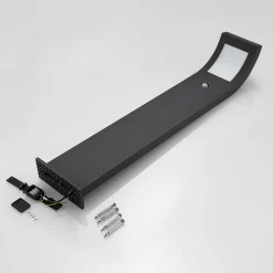 Arcchio Advik LED-vejlampe, 100 cm, antracit, sensor, IP54