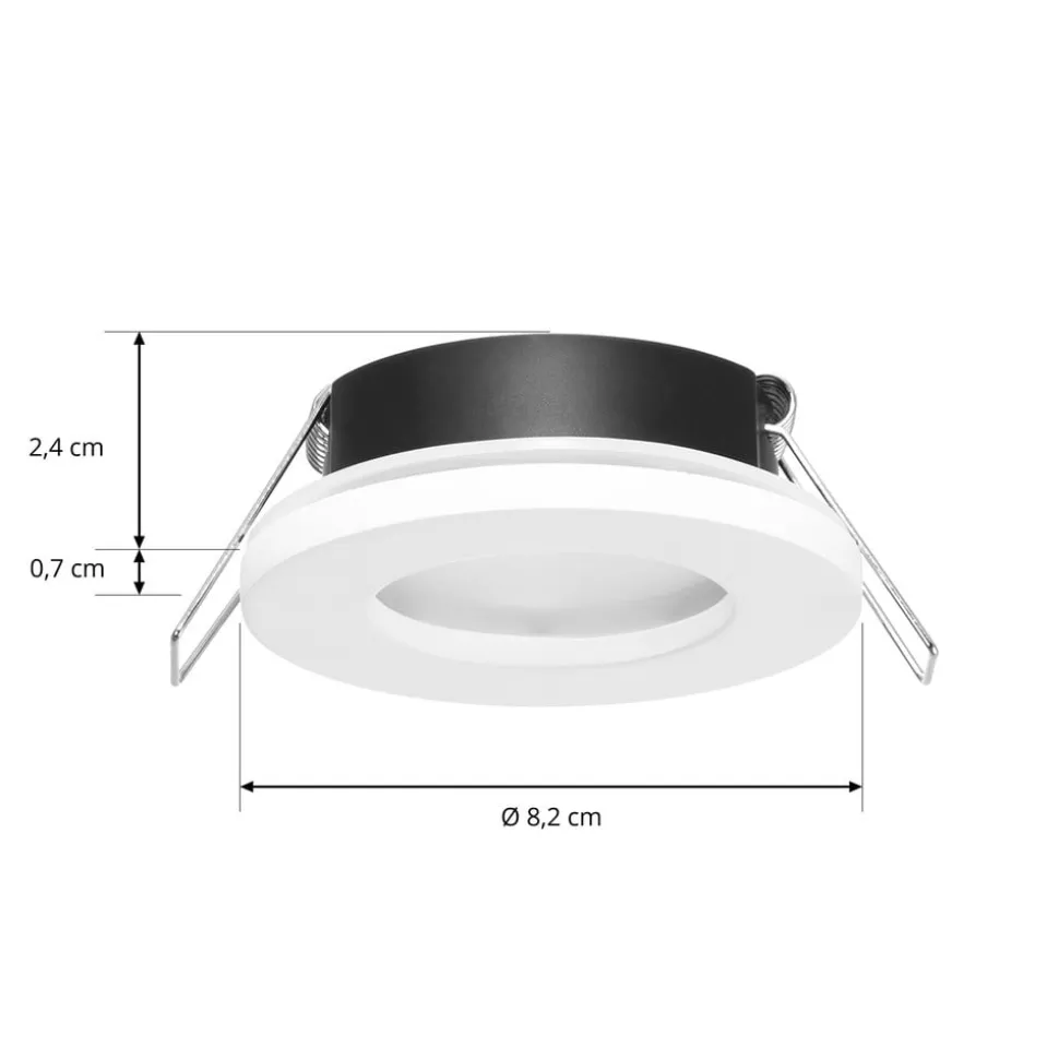 Arcchio downlight Sylvi hvid Ø 8,2 cm