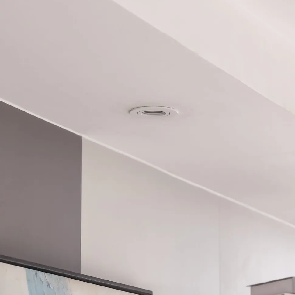 Arcchio downlight Zyron, hvid, Ø 8,2 cm