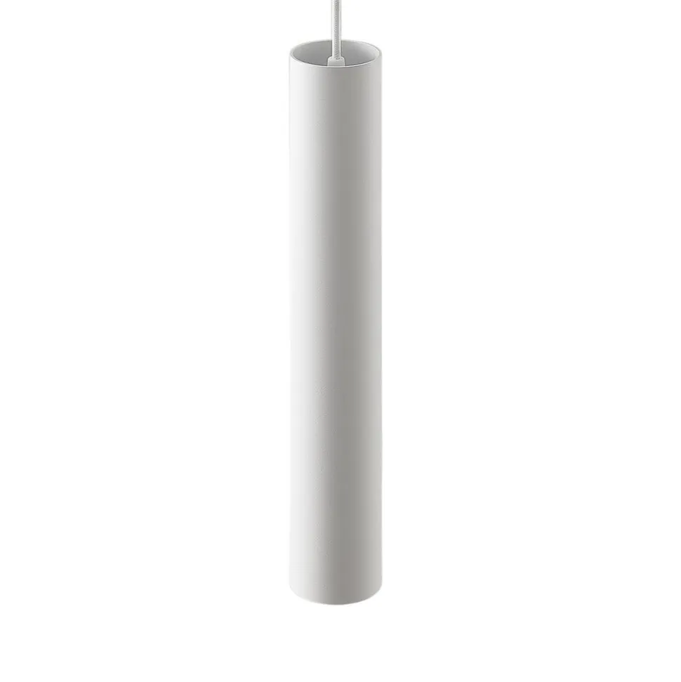 Arcchio Ejona pendellampe, højde 35 cm, hvid, aluminium