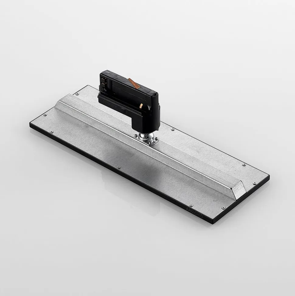 Arcchio Hairis LED-panel, 30 cm, sort, 3000 K