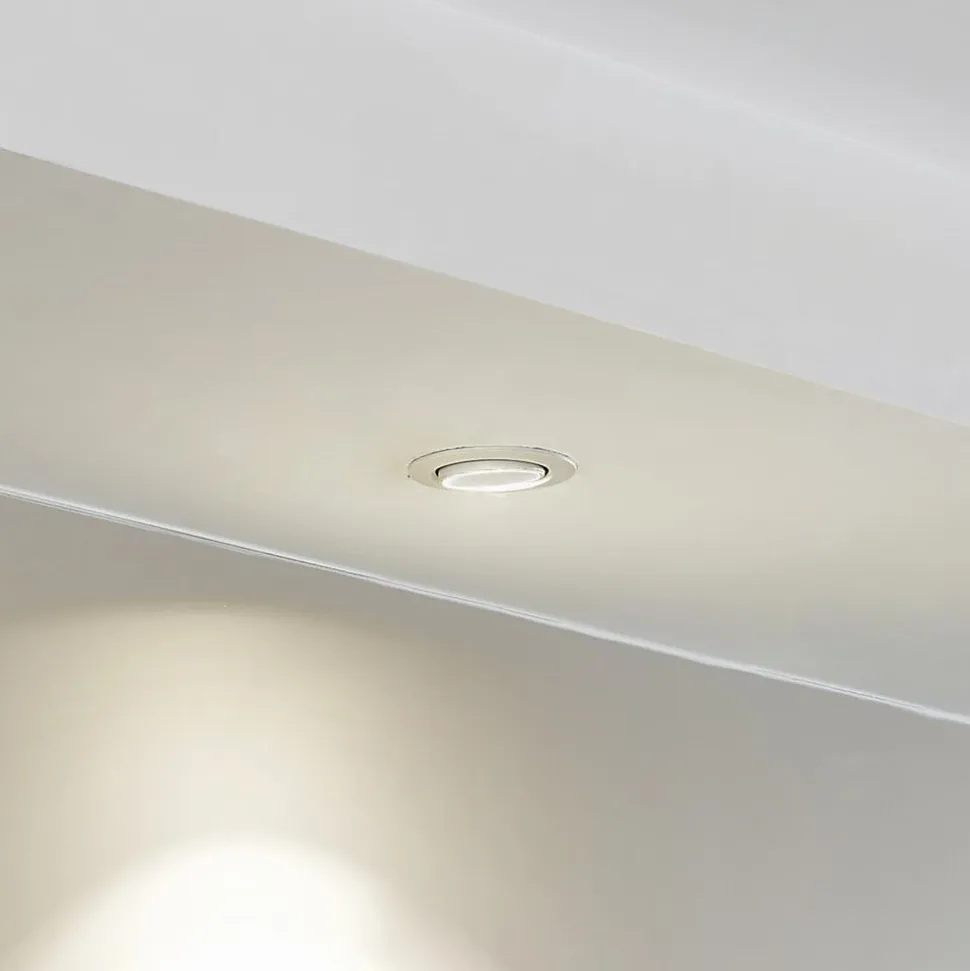 Arcchio Harcos LED-downlight, hvid, Ø 11 cm, 4.000K