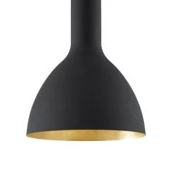 Arcchio Hængelampe Cosmina, 4 lyskilder, længde 120 cm, sort