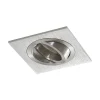Arcchio indbygget loftspot Sophia, aluminium, kantet