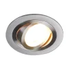 Arcchio indbygget loftspot Sophia, aluminium, rund