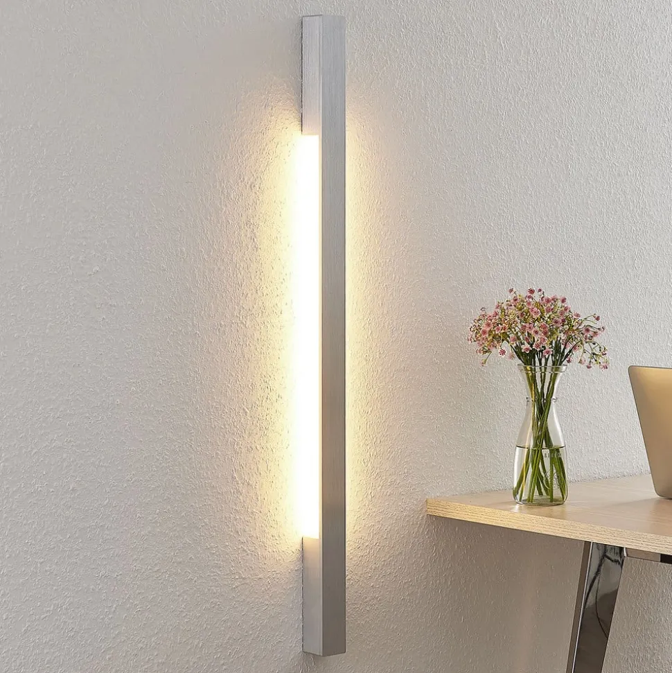 Arcchio Ivano LED-væglampe, 91 cm, alu