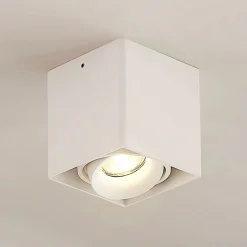 Arcchio Kubika downlight GU10, 1 lyskilde, hvid