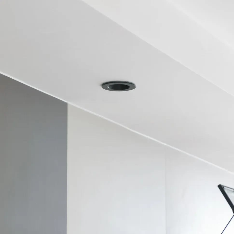 Arcchio LED-downlight Aryx, sort, 4.000K