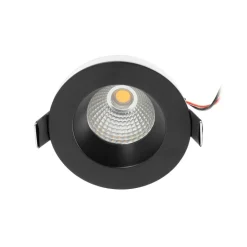 Arcchio LED-downlight Aryx, sort, 4.000K