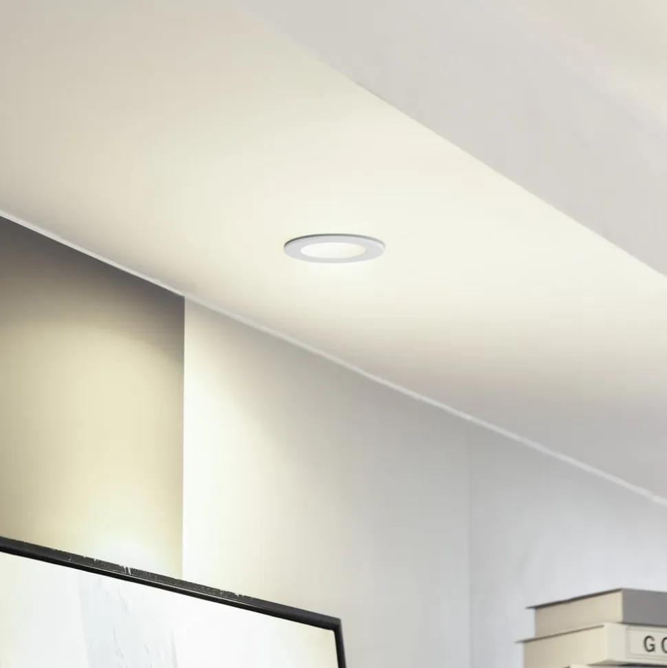 Arcchio LED-downlight Aryx, hvid, 3.000K