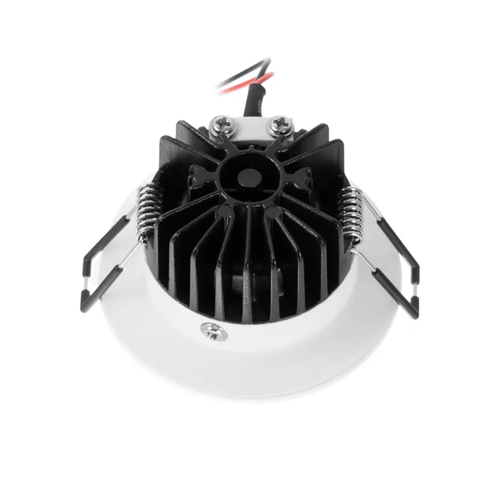 Arcchio LED-downlight Lirin, hvid, 4.000K