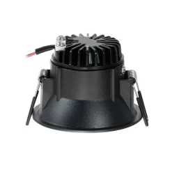 Arcchio LED-downlight Niria, sort, 2.700K
