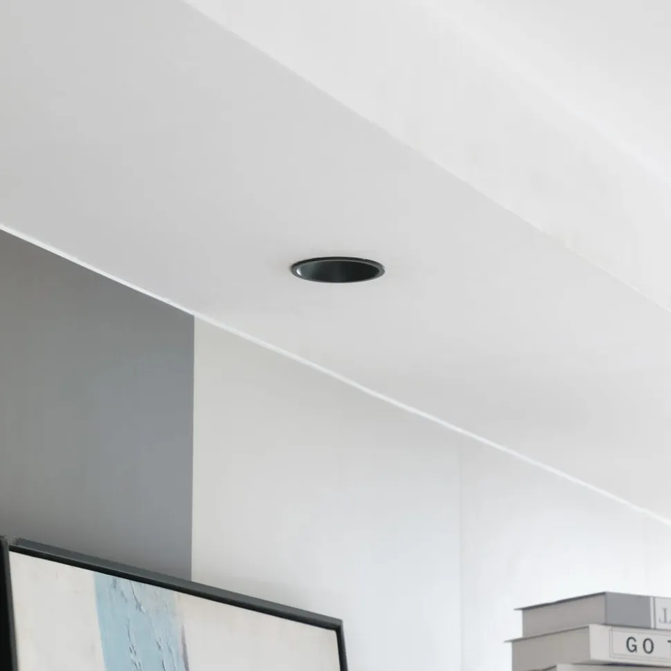 Arcchio LED-downlight Niria, sort, 4.000K