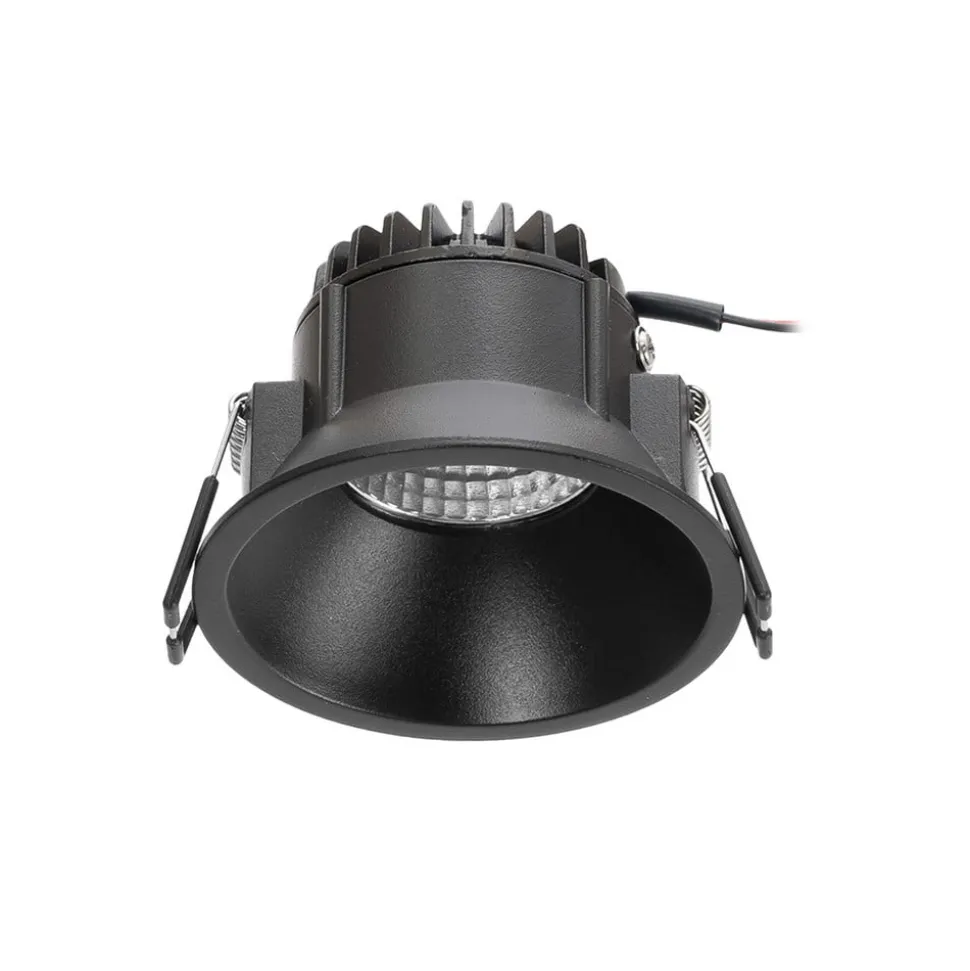 Arcchio LED-downlight Niria, sort, 3.000K