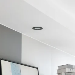 Arcchio LED-downlight Zarik, sort, 4.000K