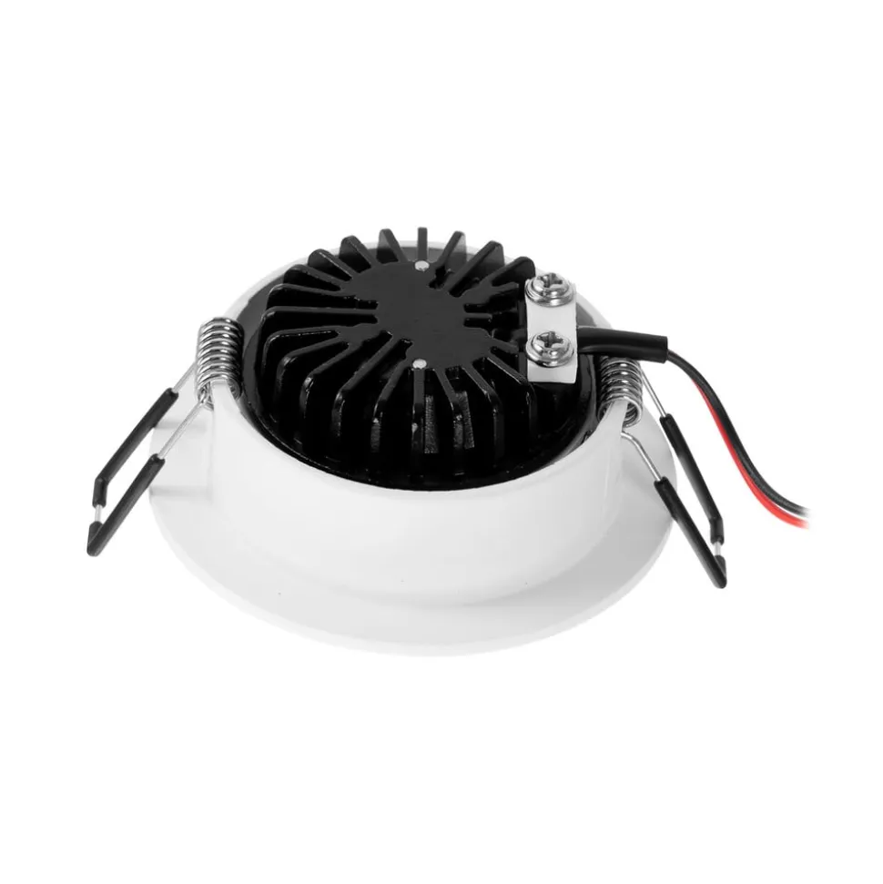 Arcchio LED-downlight Zarik, hvid, 2.700K