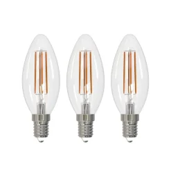 Arcchio LED-filamentpære E14 stearinlys, sæt med 3, 4000 K