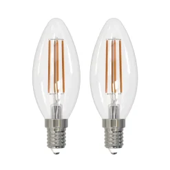 Arcchio LED-filamentpære E14 stearinlys, sæt med 2, 2700 K