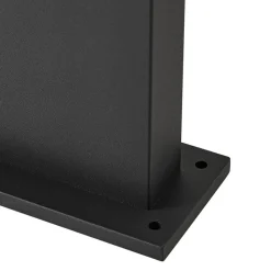 Arcchio LED-gadelampe Iberion, 90 cm, antracit, metal
