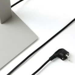 Arcchio LED-gulvlampe Logan Basic, sæt med 2, sølv, 6000 lm