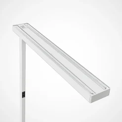 Arcchio LED-gulvlampe til kontor Susi, sæt med 2, hvid, sensor