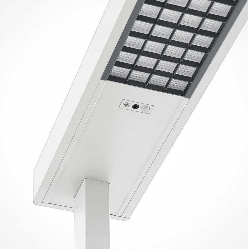 Arcchio LED-gulvlampe til kontor Susi, sæt med 2, hvid, sensor