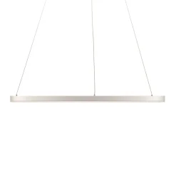 Arcchio LED-hængelampe Albiona, hvid, 1 ring, Ø 80 cm