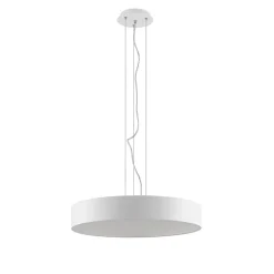 Arcchio LED-hængelampe Noabelle, Ø 60 cm, hvid, metal
