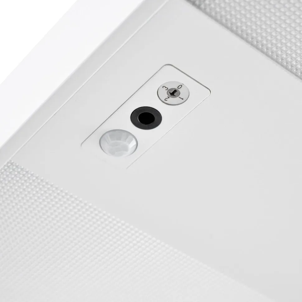 Arcchio LED-klemmelampe Logan, hvid, dæmpbar, sensor
